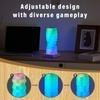 DIY color changing desk lamp RGB 16 color LED lamp bedroom bedside table decoration lamp touch switch multi-step light