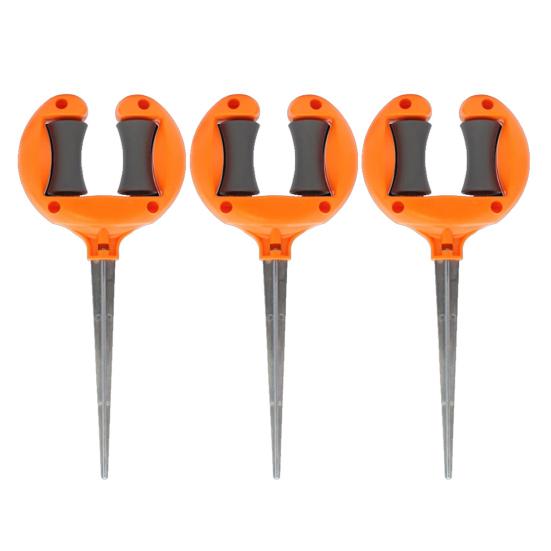 Направляющая для садового шланга, гвоздь, мягкая водопроводная труба, удерживающая, экономящая трудозатраты, гладкий ролик, заостренная головка, противоскользящая, на открытом воздухе