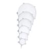 6Pcs Silicone Stretchable Lids Reusable Food Covers Leakproof Bowl Caps Universal Flexible Lid for Bowls Cups Fruits