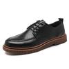 Genuine Leather Mens Oxford Shoes Tooling Casual Shoes New Trend Versatile Man Business Dress Formal Flats Elegantes Gents Shoes