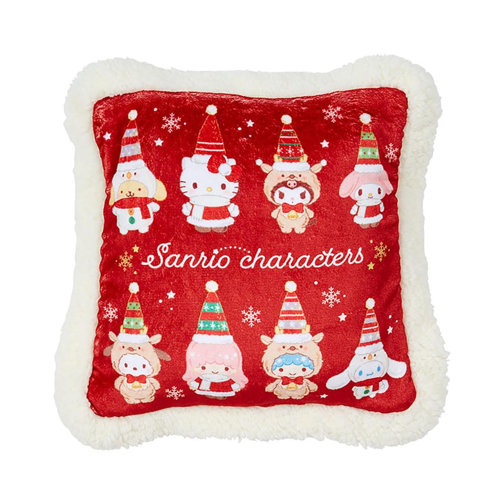 Sanrio Cushion Blanket Sanrio Characters Throw Blanket 113204 (Christmas)