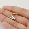 Gold Brooch Pins Stopper Metal Jewelry DIY Accessories Rubber Hat Pin  For Women