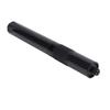 14in Billiard Cue Extension Carbon Fiber Aluminum Alloy Improved Weight Balance Adjustable Length