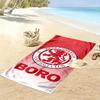 Middlesbrough Fc Print Beach Towel Large Soft Quick Dry Towel For Beach Camping Swimming