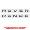 Pnvbm0 Для Range Rover Evoque Sport HSE 1 шт. 3D Пластик ABS Большой Значок Багажника Автомобиля Буквы Volvo Наклейка Декаль для Логотипа Range Rover