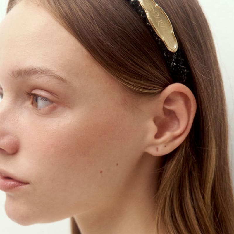 MUSEE.ART Винтажный ободок для волос