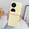 Solid Color For HuaWei Pocket 2 Magnetic Phone Case Shockproof Hinge Protective PC Hard Shell Back Cover