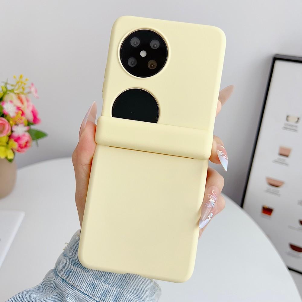 Solid Color For HuaWei Pocket 2 Magnetic Phone Case Shockproof Hinge Protective PC Hard Shell Back Cover