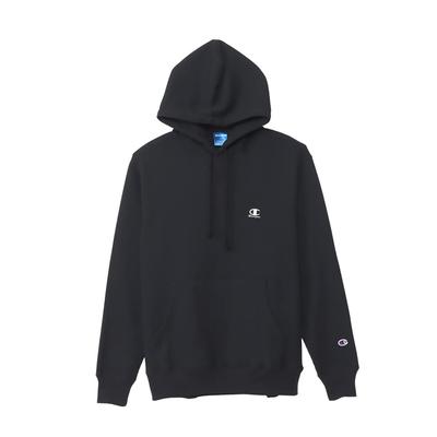 Толстовка с капюшоном с длинным рукавом и логотипом Thermal Script Hooded Sweatshirt Sports Black M Мужская C3-YS408
