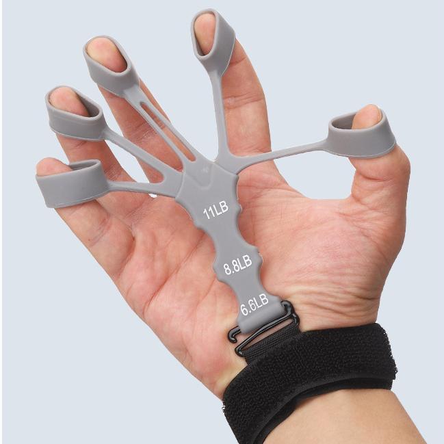Новый силиконовый тренажер для пальцев на 5 пальцев, устройство для натяжения запястья, корректор стрельбы, помощь в тренировке по баскетболу при стрельбе, сила захвата