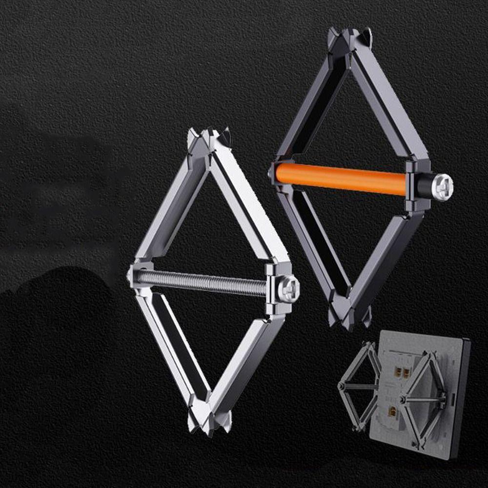 10Pcs/set Metal Box Holder Wall Mount Box Support Rod Wall Switch Fixed Installation Fixed Wall Repair