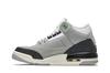 Детские кроссовки Jordan 3 Retro Chlorophyll (GS) Светло-серо-дымчатый/Хлорофилл-Черный-Белый