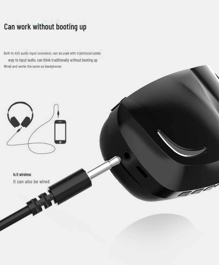 Беспроводная Bluetooth 5.0 гарнитура CROSSNEW с микрофоном - Стерео с низкой задержкой для музыки и игр