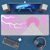 cute Cat Mouse Pad Japanese Pink Cherry Blossom Mount Fuji Computer Game Mousepad NonSlip Keyboard office Accessories Desk Mat
