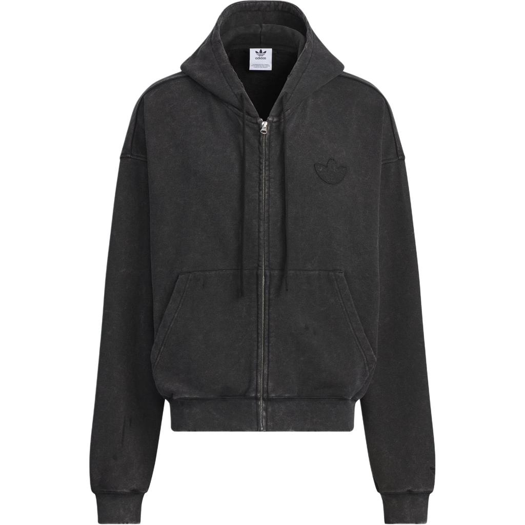 adidas Originals СТИРАНАЯ КУРТКА С КАПЮШОНОМ Куртки и Пальто Мужская Черный JM7285