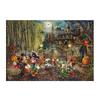 Tenyo In 1000 Piece Jigsaw Puzzle Disney Mickey and Minnie Halloween Fun Comes with Glue and Spatula Service Card Included [Made Japan] (51x73.5cm)
