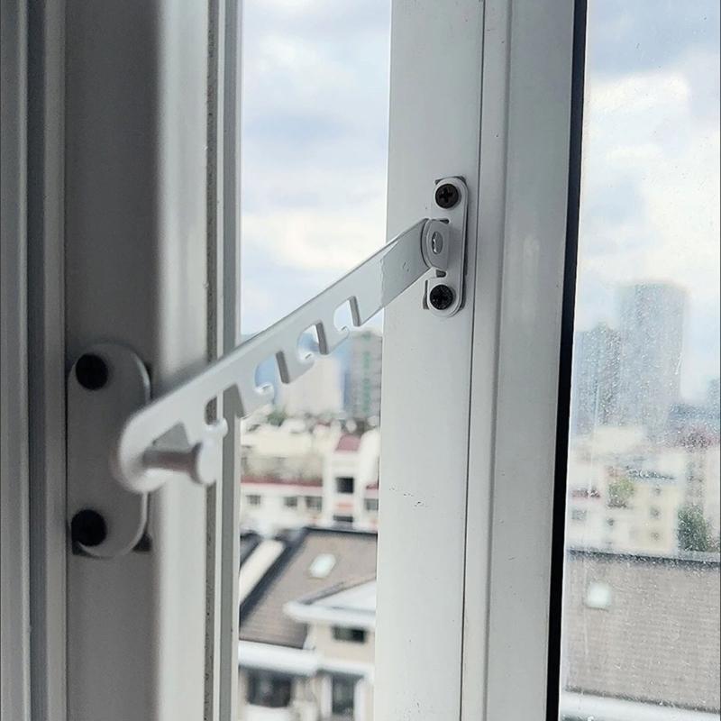 Регулируемые ограничители окна Замок безопасности окна Запасные части Ограничитель окна с контролем наклона Фурнитура для дома и офиса