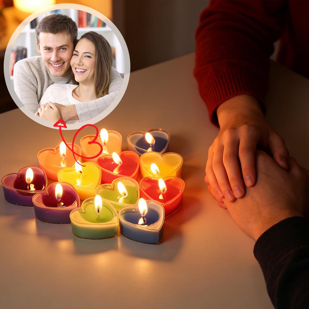 Ароматическая свеча в форме сердца с розой, свеча Love, декоративная свеча из натурального соевого воска, свеча для свадьбы, дня рождения, Рождества, Дня святого Валентина