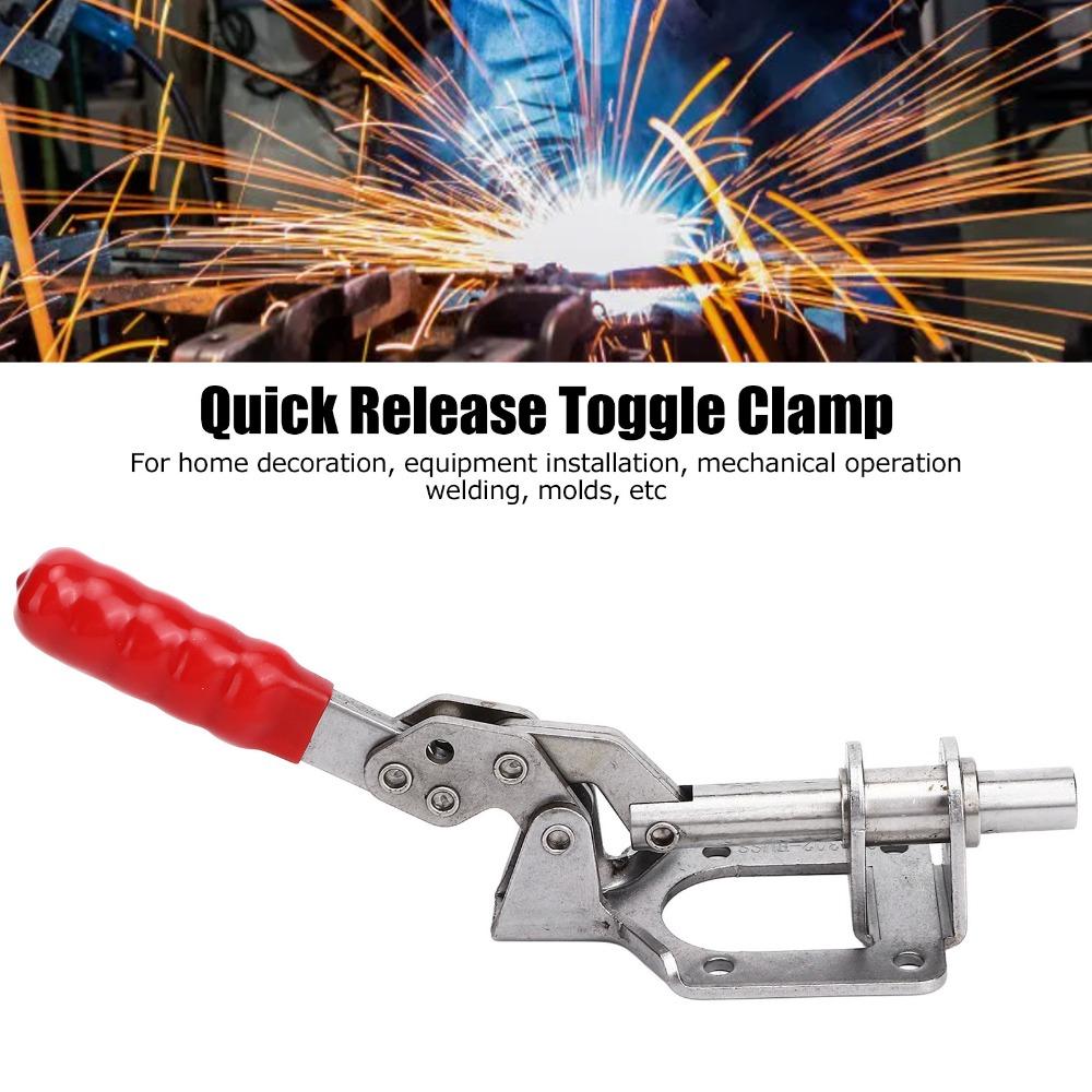 Adjustable Toggle Clamp Anti-Slip Quick Release Toggle Clamp Heavy Push Pull Toggle Clamp Welding