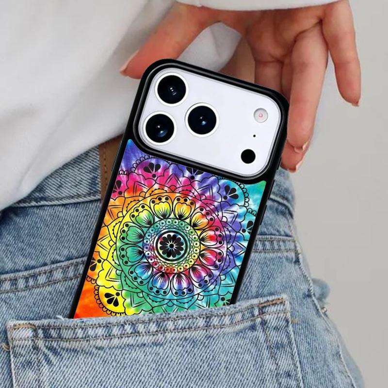 Чехол для телефона Мандала Мандала для iPhone 17ProMax 12 13 14 15 16e 17 Pro Max Plus Air Cover