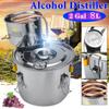 10L Distiller Moonshine Alcohol Stainless Copper DIY Home Water Wine Essential Oil Brewing Kit