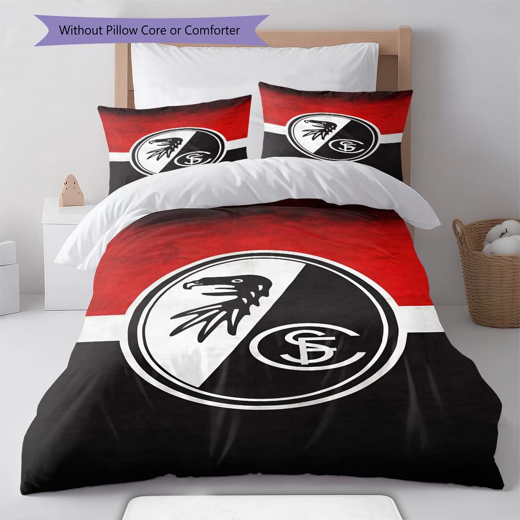 Freiburg e RugPattern Bedding Quilt Set Quilt Cover Pillowcase Home Decoration Birthday Gift (1 * duvet cover + 2 * pillowcase, without core)
