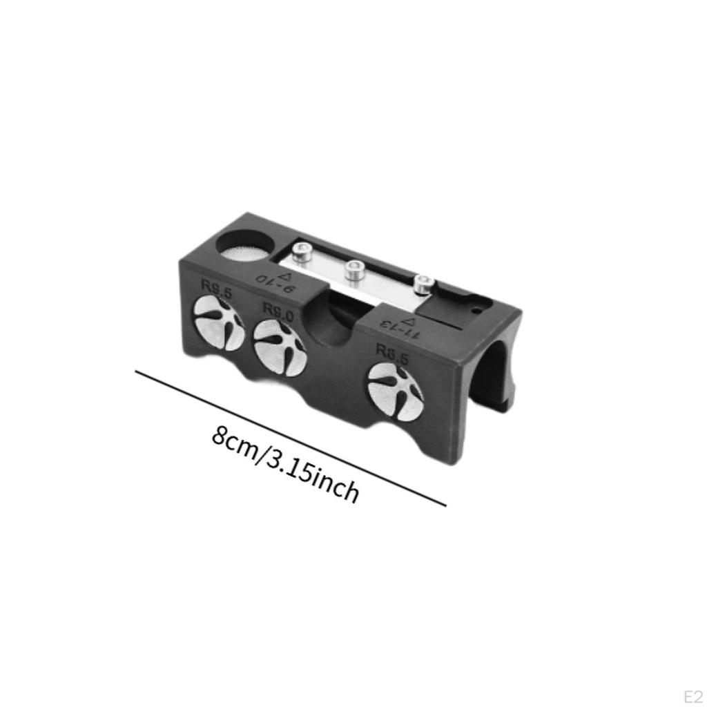 Инструмент для насадки на бильярдный наконечник 8x3x3 см профессиональный универсальный для чистки обрезки легкий