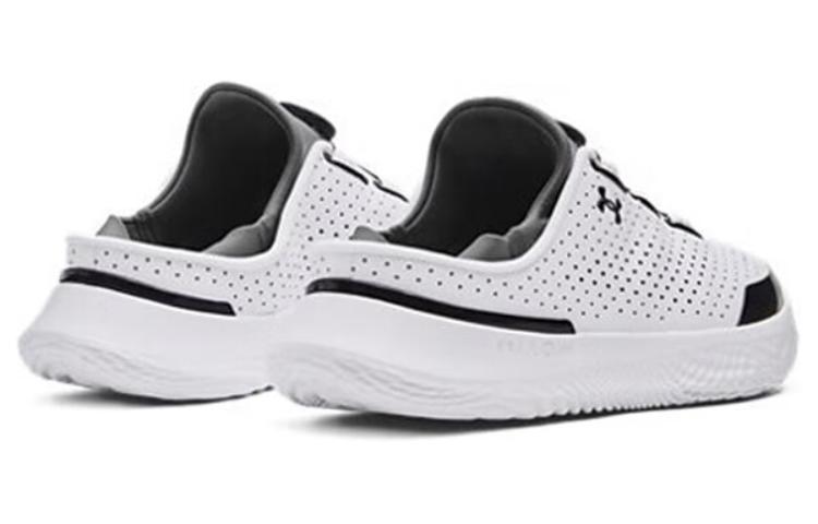 Мужские кроссовки Under Armour Низкие Повседневная обувь Унисекс Белый Черный