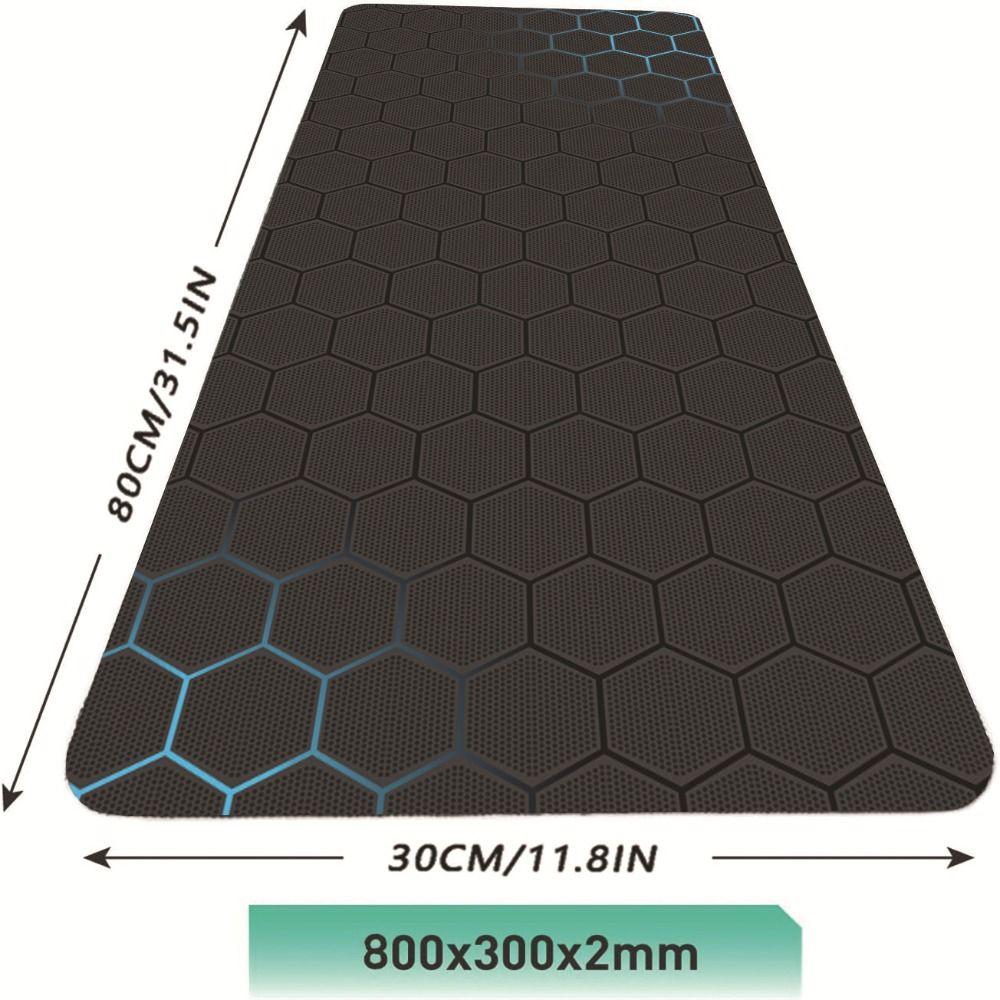 Коврик для мыши большого размера с горячими клавишами EXCO Офисный нескользящий настольный коврик Коврики для клавиатуры Аксессуары для ПК