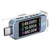 USB Power Meter PD 3.1 Type C цифровой мультиметр DC 48V 6A детектор напряжения и тока с цветным IPS дисплеем