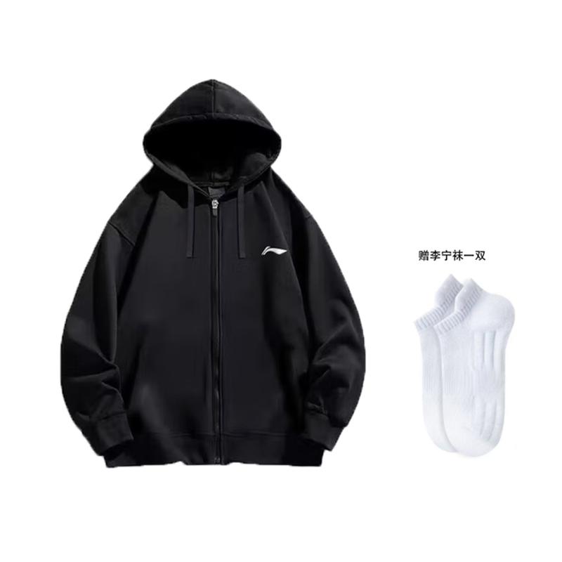 Свитшоты Li Ning Мужские с капюшоном Утепленный Кардиган YWDV369-1