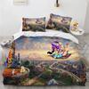 3D Cartoon Film Aladdin Duvet Cover Set HD Comforter Cover for Kids Bedding Sets Bedclothes Bedroom Decor