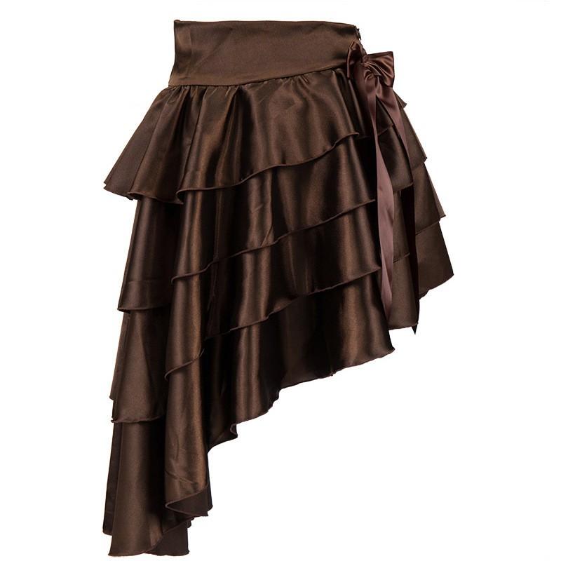 Gothic Punk Corset Mini Skirt Caribbean Pirate Themed Performance Cosplay Events