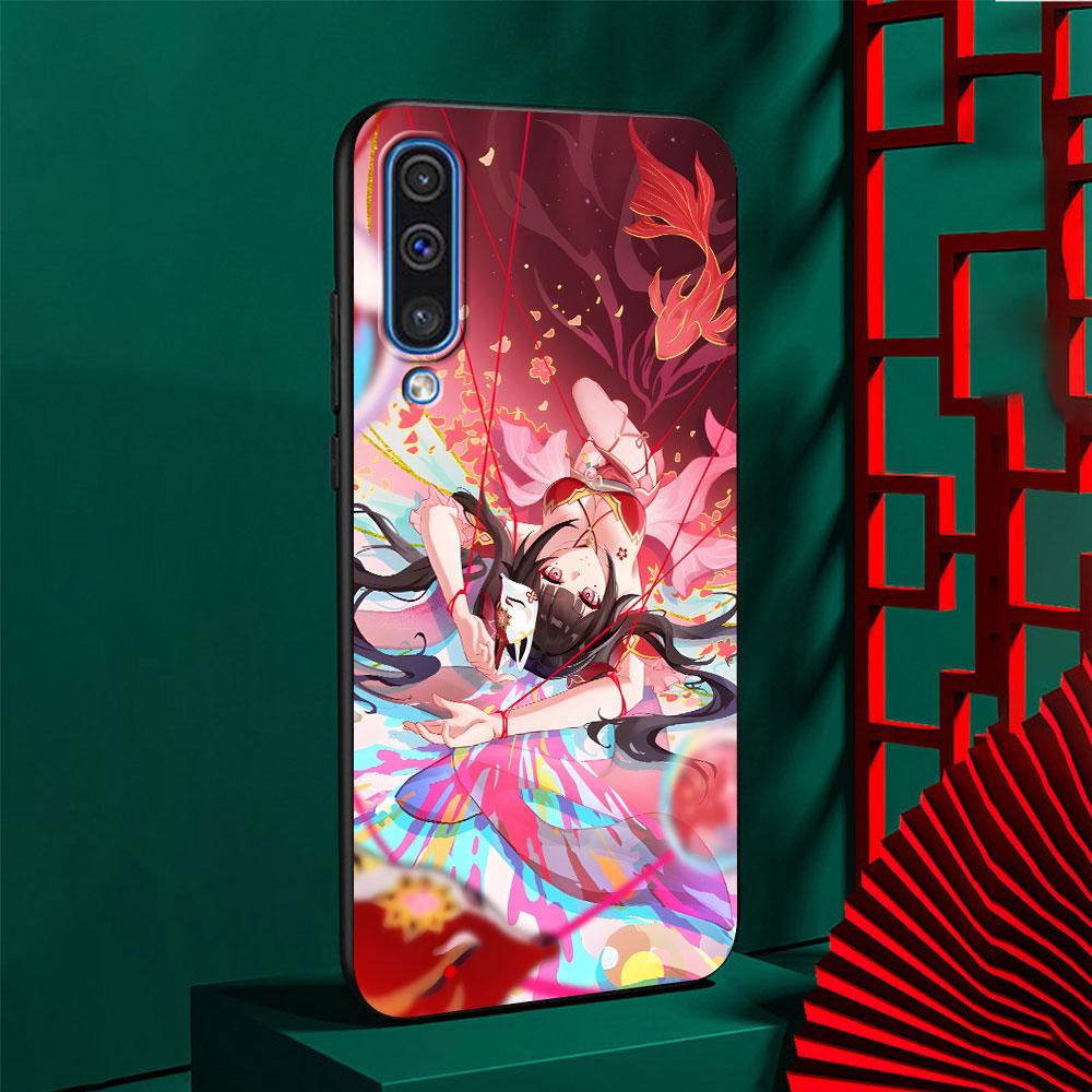 Sparkle Honkai Star Rail Case for Samsung Galaxy A10s A50 A50s A02s A03s A20 A30 A20e A70 A70s A20s A30s A10 A40 A04 Black Cover