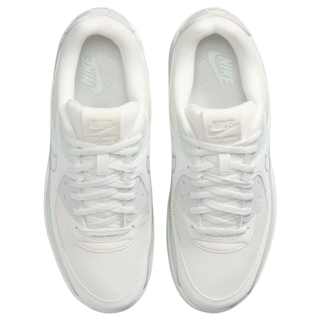 Nike Air Max 90 LV8 Summit White Barely Green Женская обувь для образа жизни HF0782-102