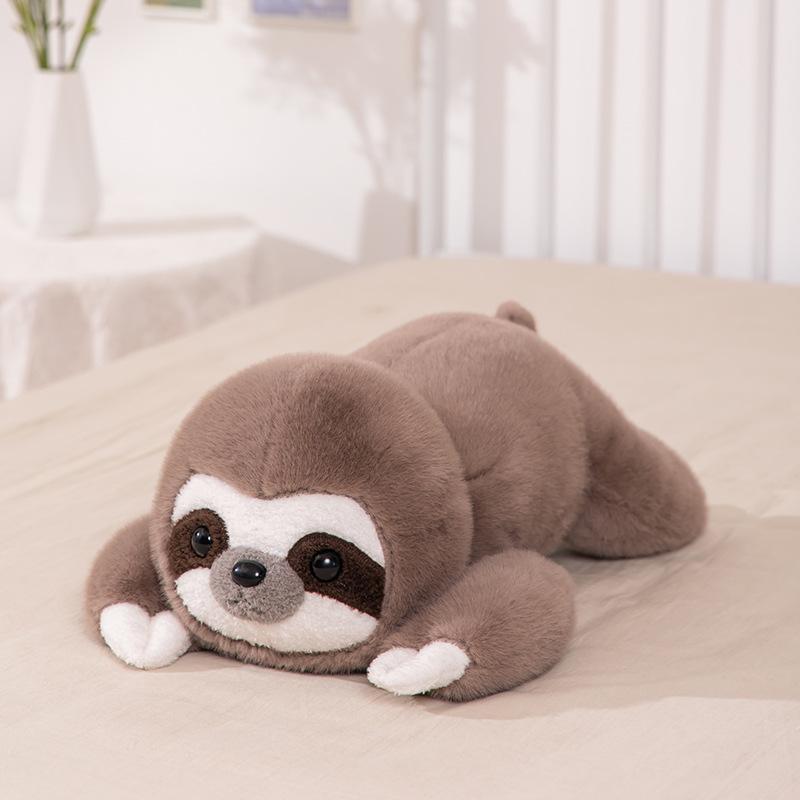 Новая плюшевая игрушка Ленивец, обезьянка и щенок, подушка-компаньон для сна, подарок
