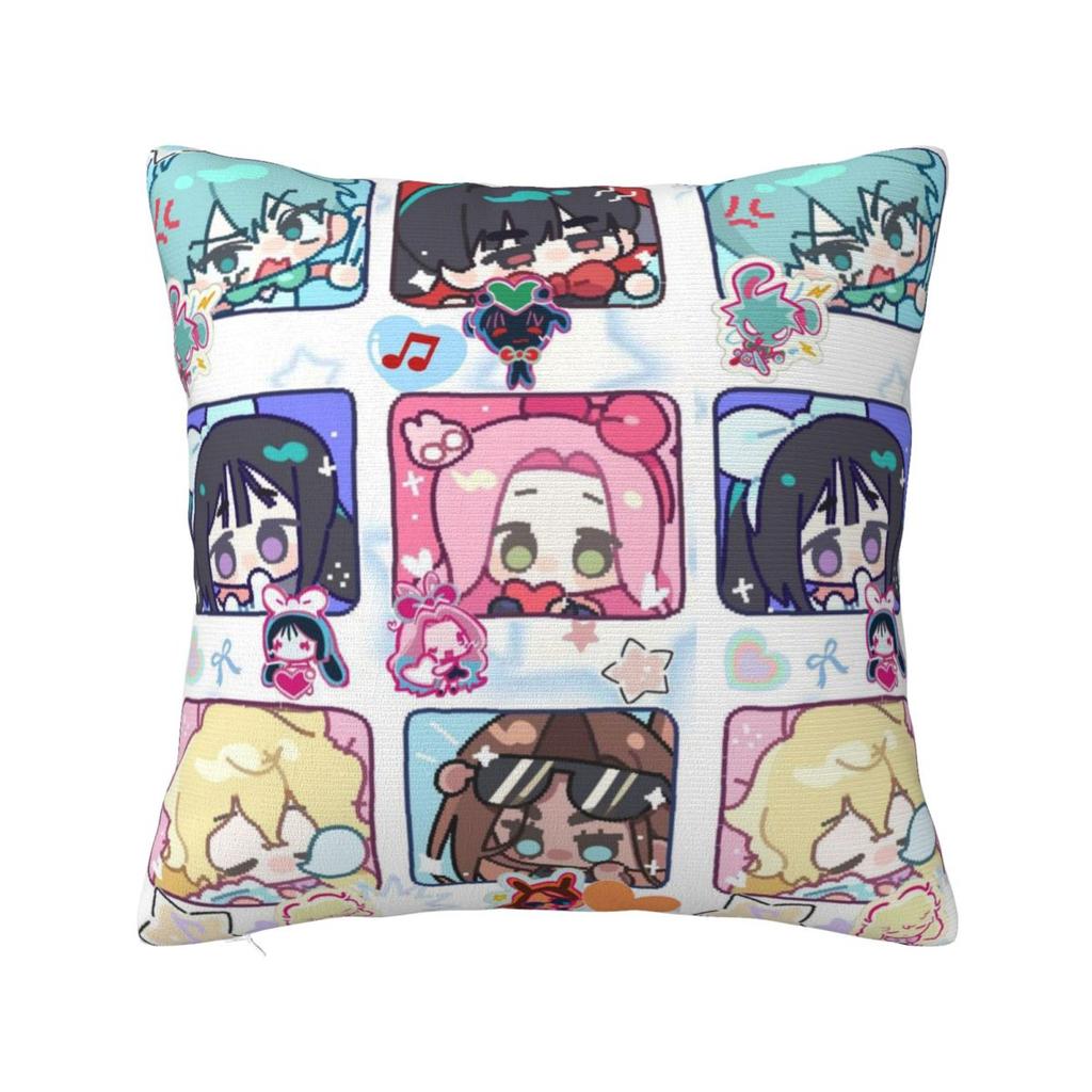 Alien Stage Anime Pillowcase Polyester Cushion Cover Gift Luka Ivan Till Mizi Pillow Case Cover Home Square 40X40Cm