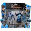 Coffret figurines - GORMITI - Scion et Gormiti associé Eau - Carter et Aqu - 15 cm - À partir de 4 ans - GRV194