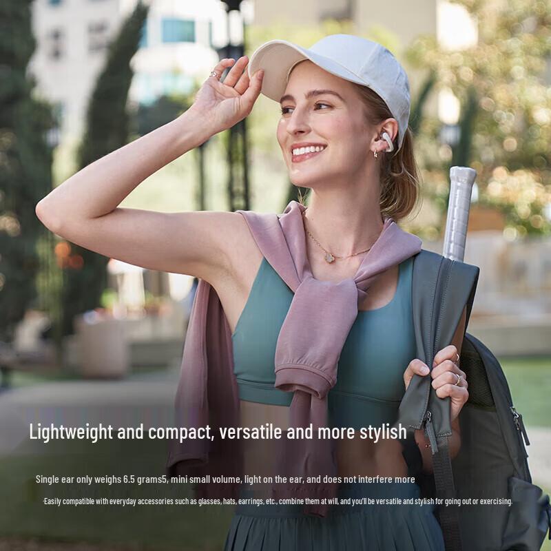 SHOKZ OpenDots ONE Bluetooth-наушники с открытым акустическим оформлением и креплением-клипсой