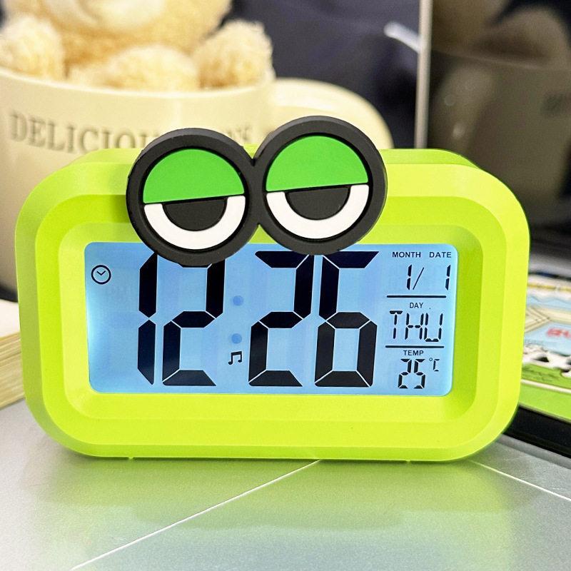 Popular Jiyika Wow Doll Decorative Mini Alarm Clock Student Dormitory Multifunctional Timing Bedside Clock Alarm Clock
