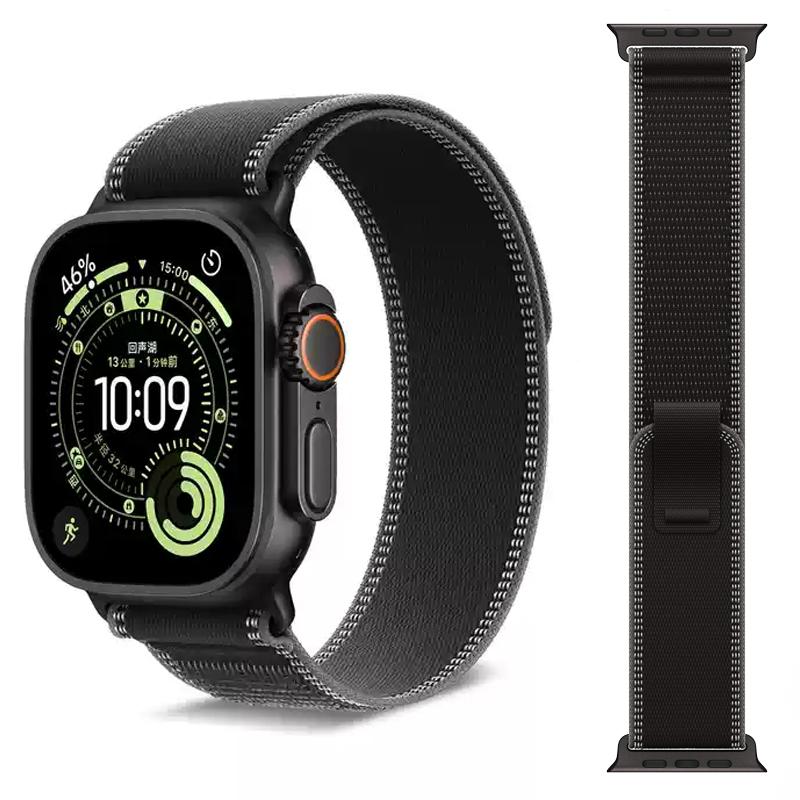 Ремешок Trail Loop Для Apple Watch ultra 3 2 ремешка 49мм 40мм 44мм 46мм 45мм 41мм 42мм correa Браслет iWatch Series 10 9 8 7 SE 11