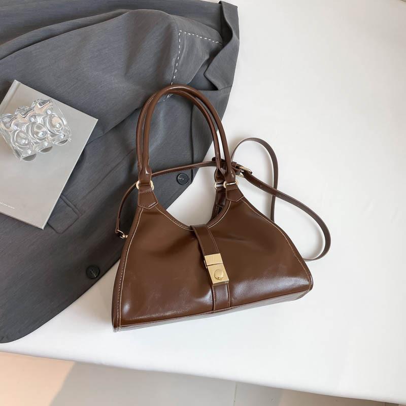 2025 лето новая мода простой ретро сумка-тоут сумка под мышкой высокая ценность нишевый тренд сумка для поездок на работу женская