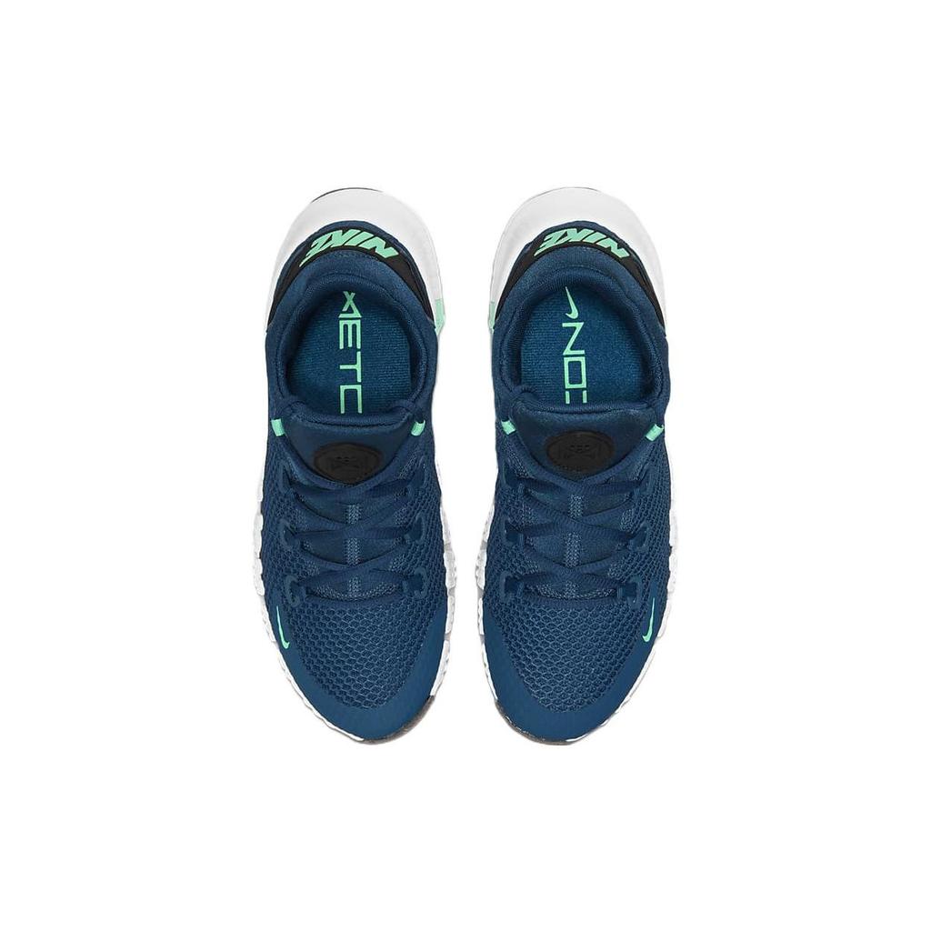 Nike Free Metcon 4 Valerian Blue Женские кроссовки Черные, зеленые, светящиеся CZ0596-401