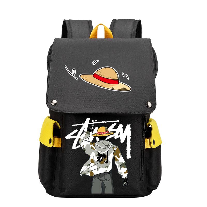 One Piece large-capacity printed backpack 7527 KTB