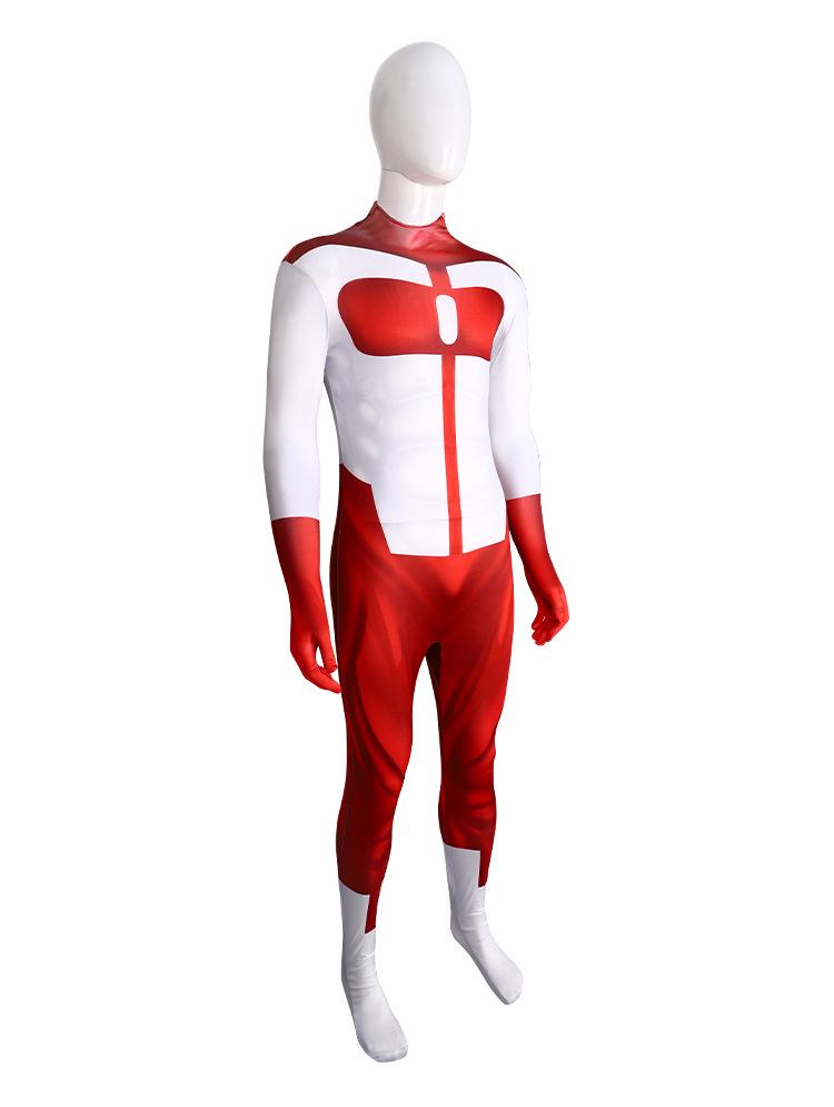 Invincible Kid Superhero Cosplay Jumpsuit for Stage Performance