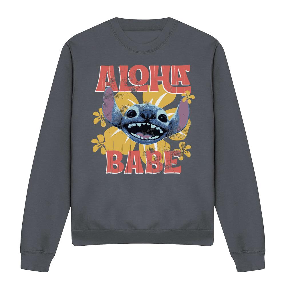 Lilo & Stitch Unisex Adult Aloha Babe Sweatshirt