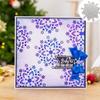 1pc Round Shape Christmas Snowflake Metal Stencil Mold Cutting Dies