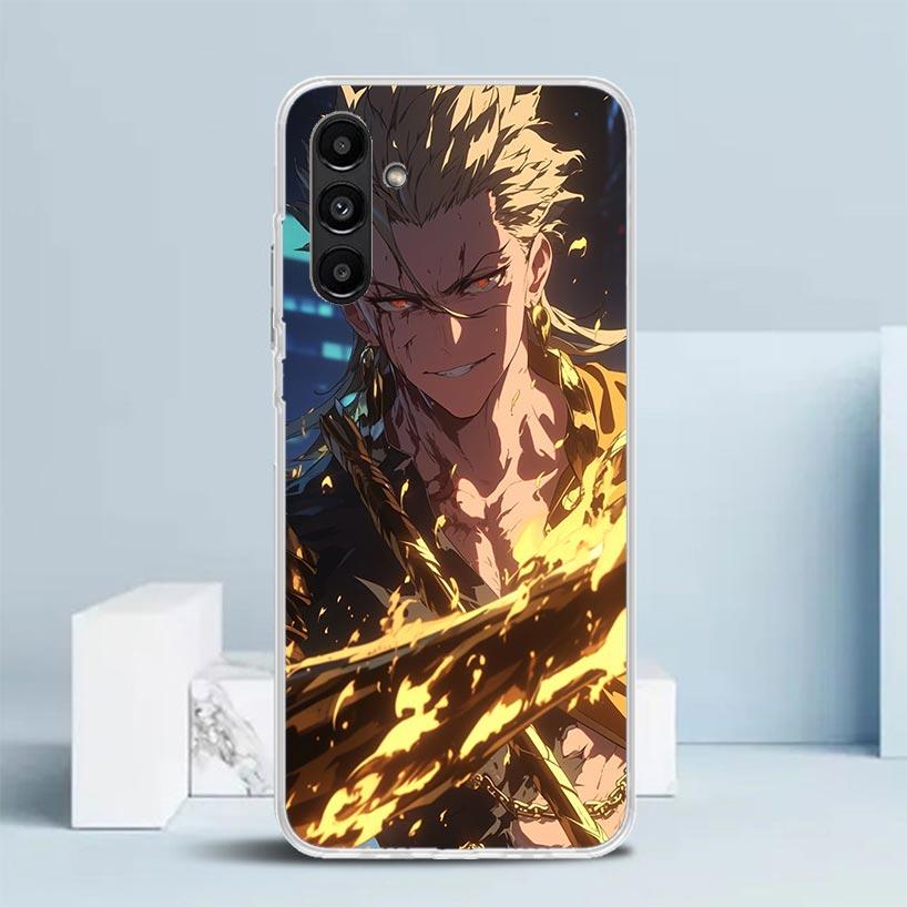 Чехол Fate Zero Stay Night Gilgamesh для Samsung Galaxy A17 A37 A57 A16 A26 A36 A56 A15 A14 A55 Чехол для телефона A13 A53 A25 A35 A24 A