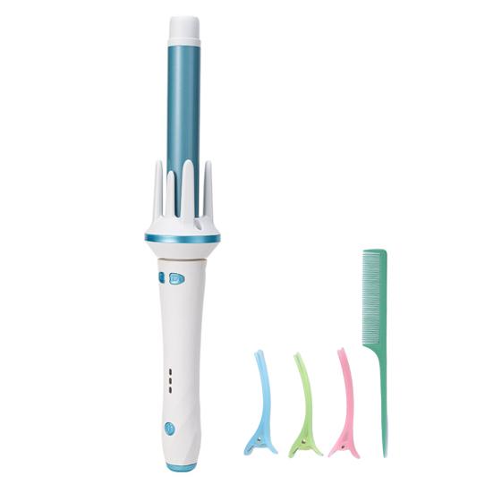 Щипцы для завивки волос, простые в использовании инструменты для укладки волос, устойчивые к ожогам, прочные электрические вращающиеся щипцы для завивки волос для дома