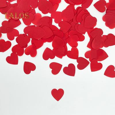 10 г/20 г/50 г Сердце Конфетти Крошечные красные розовые сердца Конфетти Посыпка Романтическая любовь Сердце Поделки на День святого Валентина Свадьба День рождения Годовщина